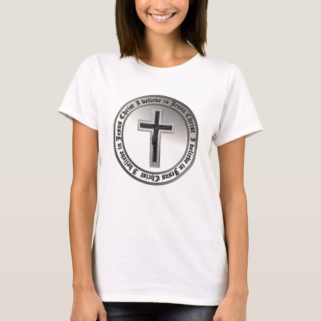 Camiseta Creo en Jesucristo (Anverso)