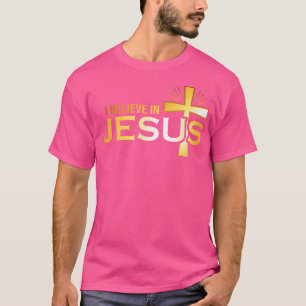 Camiseta Creo En Jesús - Cristiano