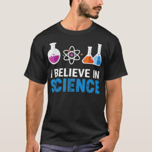 Camiseta Creo en la ciencia