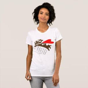 Camiseta Creo en la integridad. Los perros lo tienen.