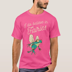 Camiseta Creo En Las Fe La Rana Estética De Cottagecore