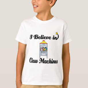 Camiseta creo en las máquinas de garras