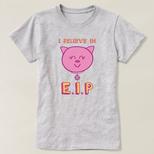 Camiseta Creo en las mujeres de E.I.P. (Diseño del anverso)