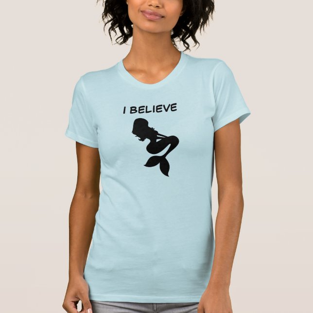 Camiseta Creo en las sirenas (Anverso)