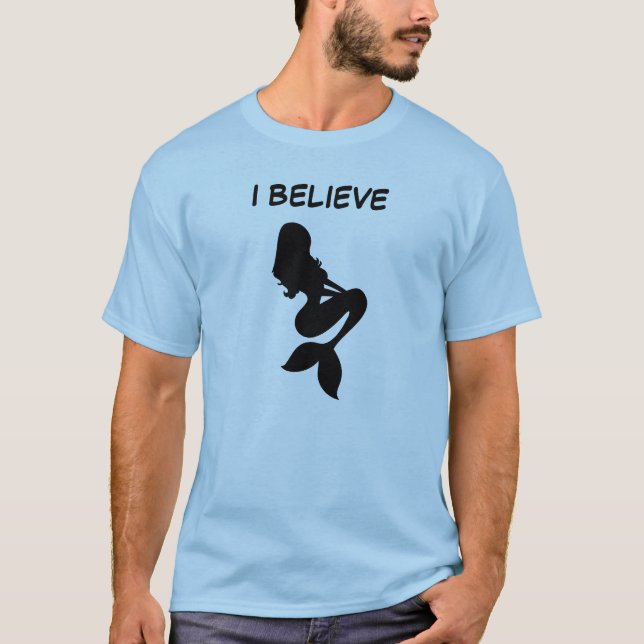 Camiseta Creo en las sirenas (Anverso)