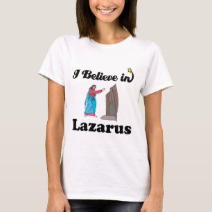 Camiseta creo en Lázaro