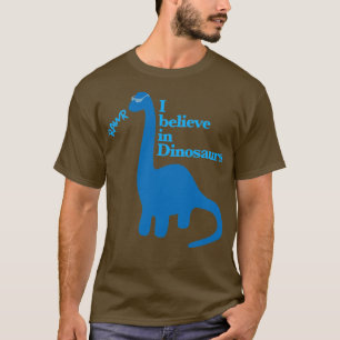 Camiseta Creo en los dinosaurios