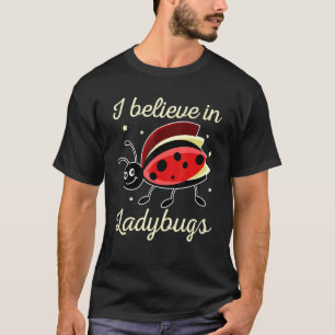 Camiseta Creo En Los Fans De Los Insectos Naturales De Los