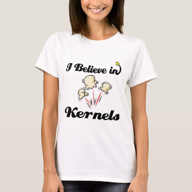Camiseta creo en los kernels (Anverso)