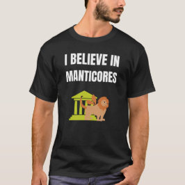 Camiseta Creo en Manticores