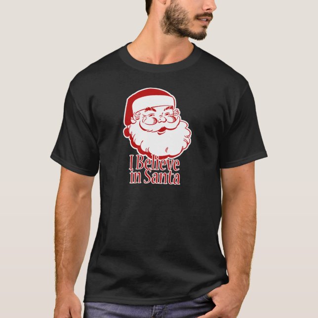 Camiseta Creo en Santa (Anverso)