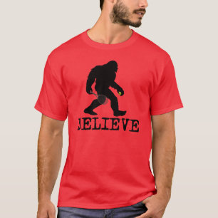 Camiseta Creo en Sasquatch