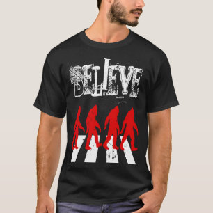 Camiseta Creo en SASQUATCH Yeti y Big Foot