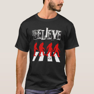 Camiseta Creo en SASQUATCH Yeti y Pie Grande