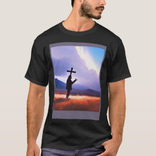 Camiseta Creo en su gloriosa gloria por Don Castillo Arti