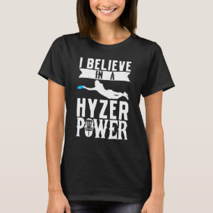 Camiseta Creo En Un Disco De Goma De Hizer Power Frisbee Go