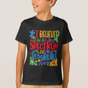 Camiseta Creo en un espectro de posibilidades