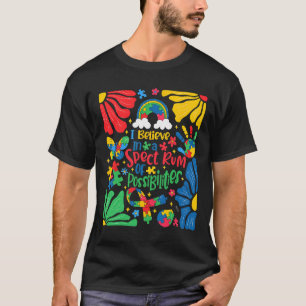 Camiseta Creo En Un Espectro De Posibilidades De Autismo Aw