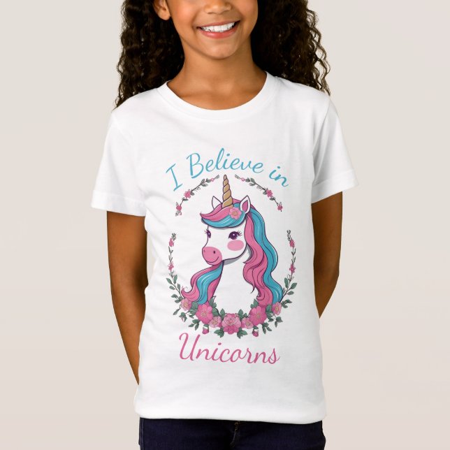 Camiseta Creo en Unicornios (Anverso)