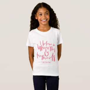 CAMISETA CREO EN UNICORNIOS Y SIRENAS