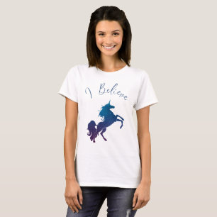 Camiseta Creo en Unicornios y su magia