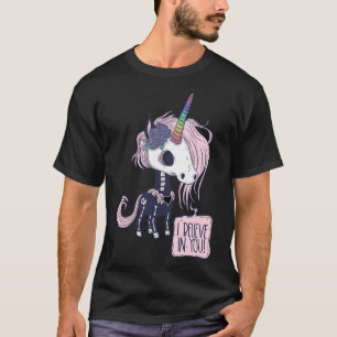 Camiseta Creo En Usted Unicorn