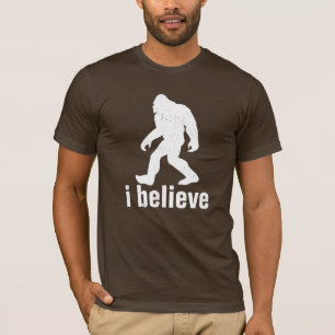 Camiseta creo - la silueta blanca (distrssed)