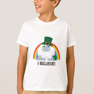 Camiseta ¡Creo! Leprechaun Yeti