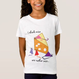 Camiseta Creo que los ratones son bastante buenos