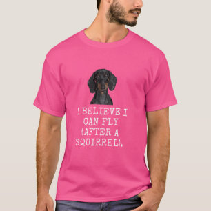 Camiseta Creo Que Puedo Volar (Después De Una Ardilla). Per