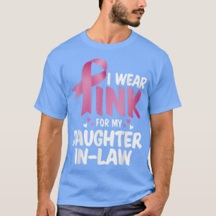 Camiseta Creo Que Rosa Para Mi Hija En El Cáncer De Mama De
