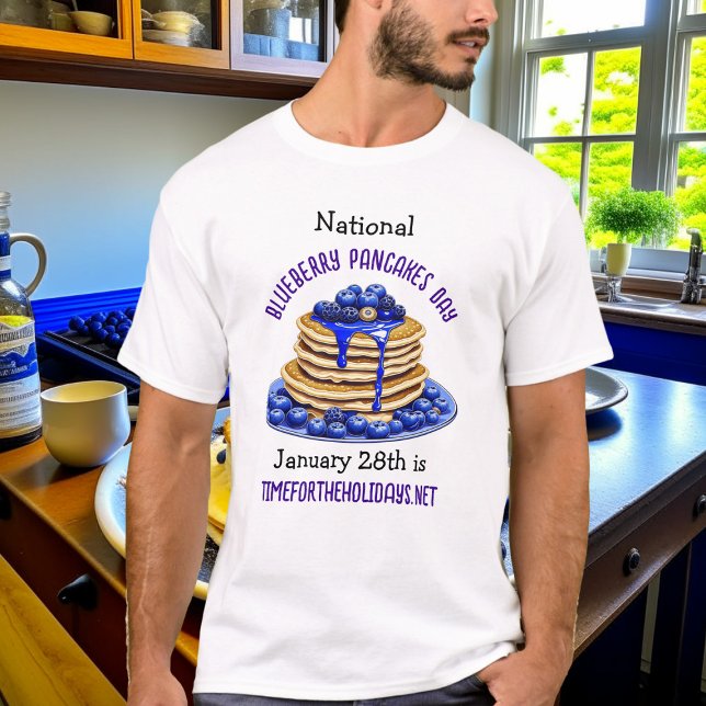 Camiseta Crepes de arándano nacional Día 28 de enero (Subido por el creador)
