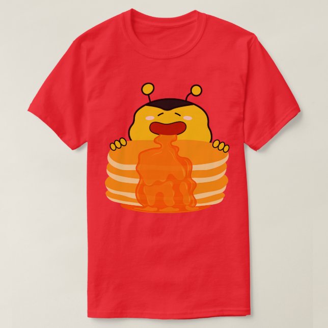 Camiseta Crepes de miel (Diseño del anverso)