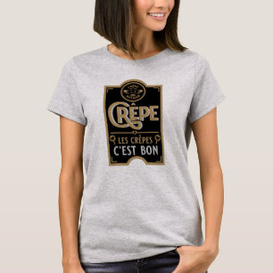 Camiseta Crepes francesas