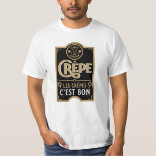 Camiseta Crepes francesas