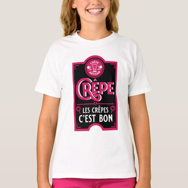 Camiseta Crepes franceses (Anverso)