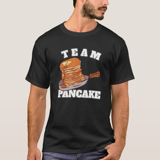 Camiseta Crepes para creadores de panqueques de equipo (Anverso)