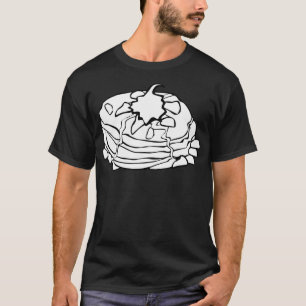 Camiseta crepes pfannkuch crepes desayuno sin espacio t