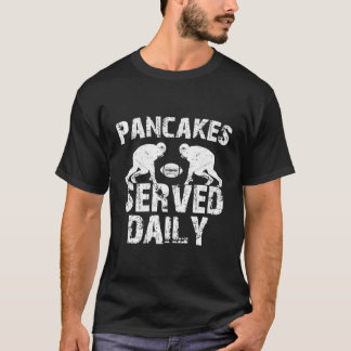 Camiseta Crepes servidas Todos Los Días Ofensivo Fútbol Lea