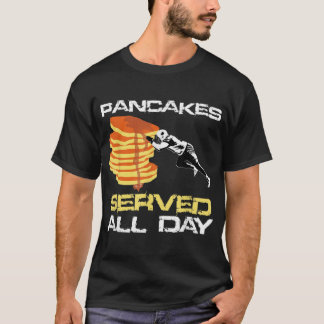 Camiseta Crepes Sirvieron Todo El Día Divertido Futbolista 