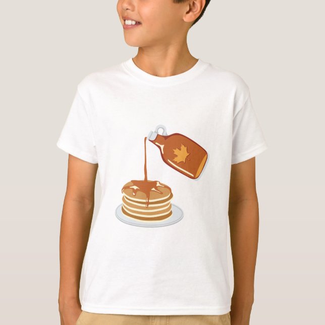 Camiseta Crepes y jarabe (Anverso)