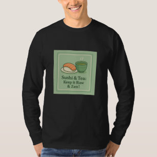 Camiseta Crepes y zumo de Naranja fresco deliciosos para el