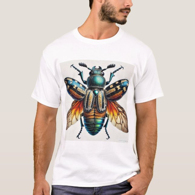 Camiseta Crepidomenus Beetle 110724IREF117 - Watercolor (Anverso)