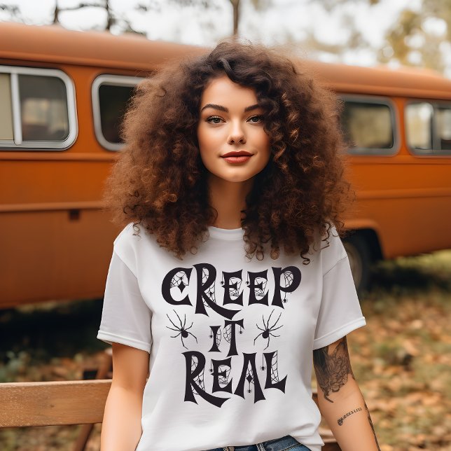 Camiseta Crepúsculo araña Halloween creep it Real (Subido por el creador)