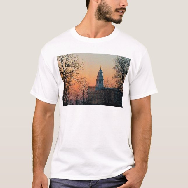 Camiseta Crepúsculo en el templo de Nauvoo (Anverso)