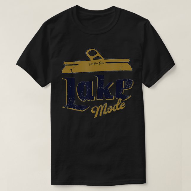 Camiseta Crepúsculo en modo de lago (Diseño del anverso)