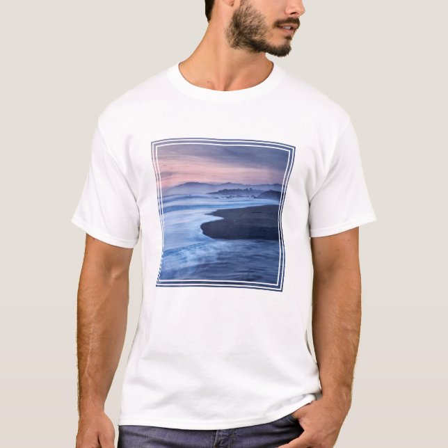 Camiseta Crepúsculo en Moonstone Beach (Anverso)