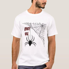 Camiseta Crepúsculo Halloween Spider Web