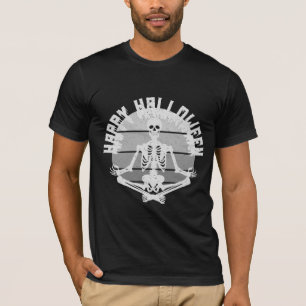 Camiseta Crepúsculo y divertido cliente de halloween, Feliz