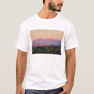 Camiseta Crepúsculo y Monte Washington en los